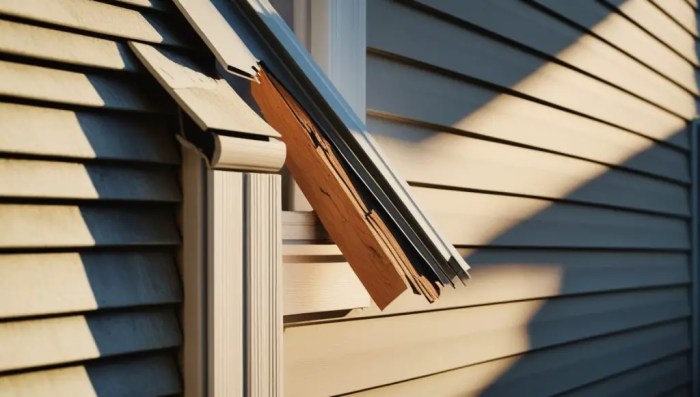 How to fix this piece of siding that keeps falling off? : r/howto
